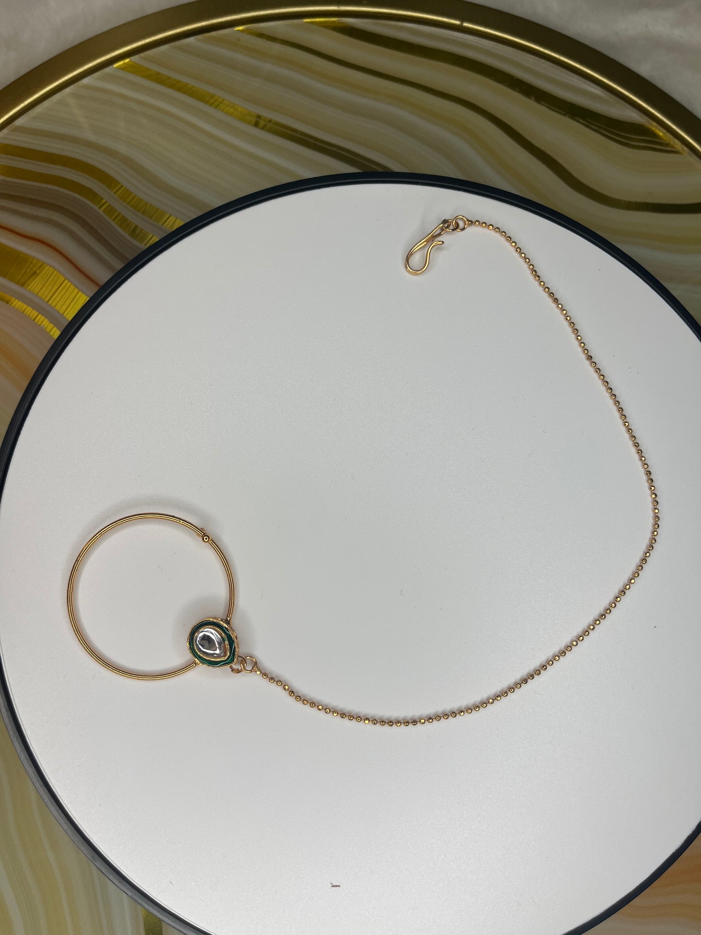 Pear Nose Ring