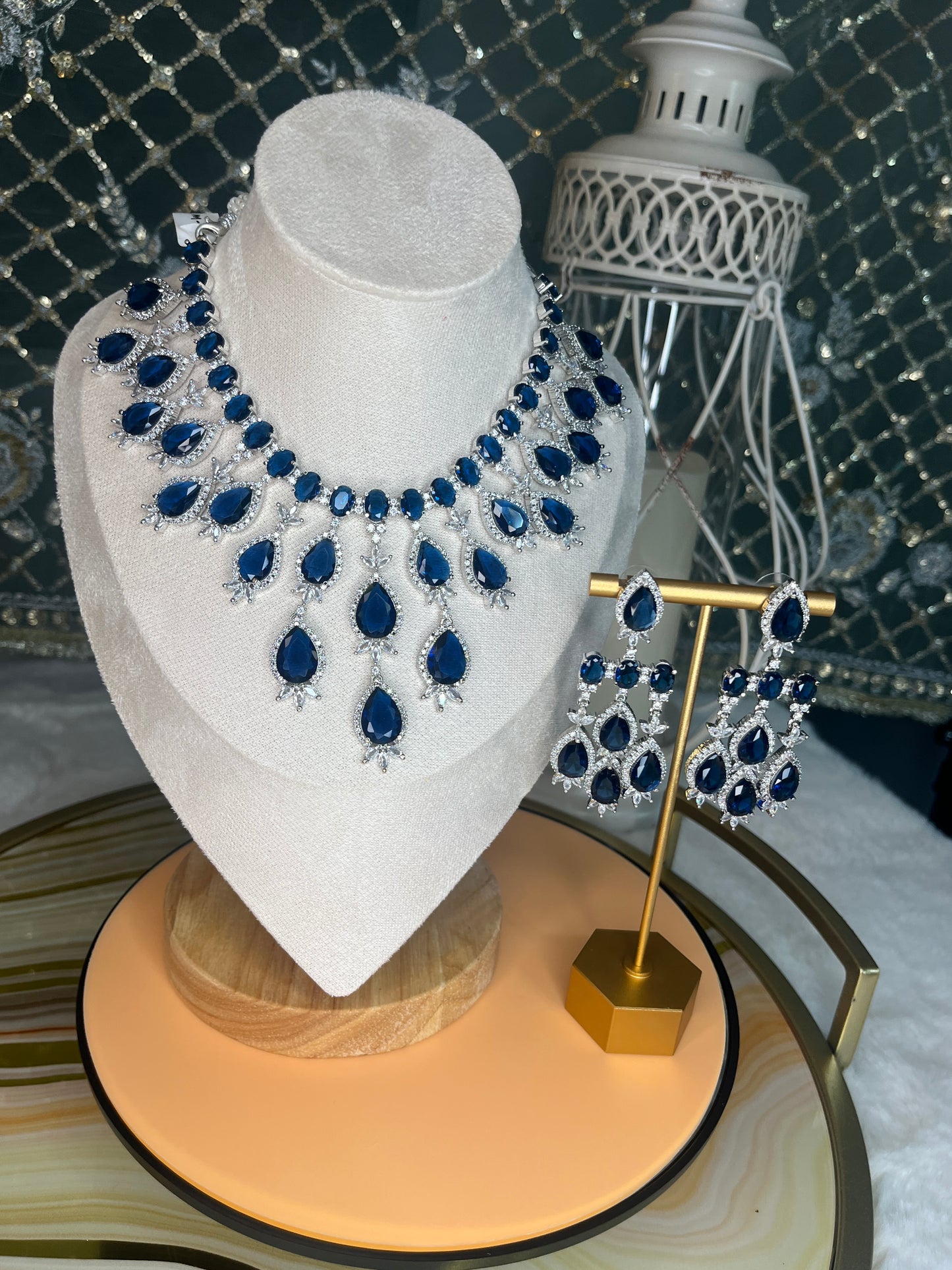 Olivia CZ ( Royal Blue)
