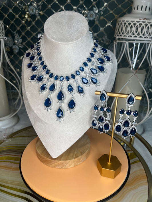 Olivia CZ ( Royal Blue)