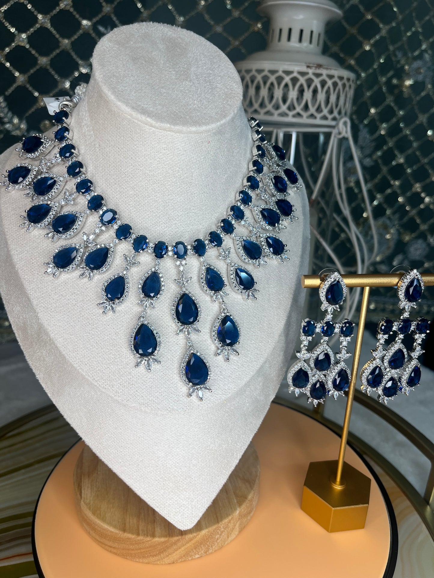 Olivia CZ ( Royal Blue)